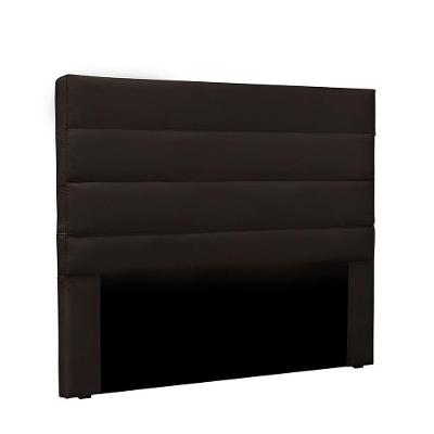 Cabeceira La Italiana Para Cama Box Solteiro 90 Cm Corino Marrom - D'rossi