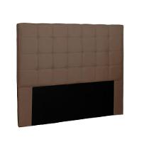 Cabeceira Verona Cama Box Solteiro 90Cm Suede Caramelo - 1