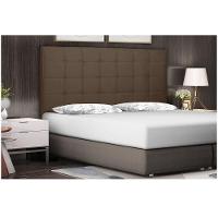 Cabeceira Verona Cama Box Solteiro 90Cm Suede Caramelo - 7