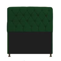 Cabeceira Lady e Recamier Ari 195 Cm King Size Suede Verde - 6