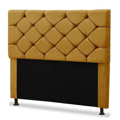 Cabeceira Madagascar 1,95 M King Size Amarelo