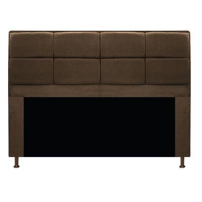 Cabeceira Munique 160cm Queen Size Suede Marrom