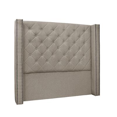 Cabeceira Vicenza Cama Box Queen 160 Cm Linho Areia