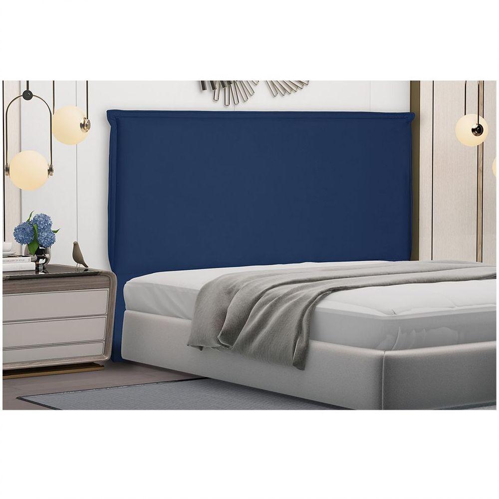 Cabeceira Garden Cama Box Queen 160 Cm Azul Marinho - 4