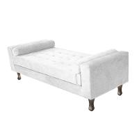 Cabeceira Lady e Recamier Félix 195 Cm King Size Branco - 7
