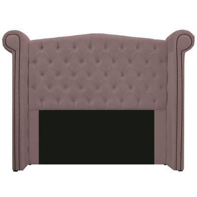 Cabeceira Estofada Veneza 160cm Queen Size Linho