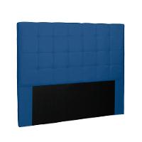 Cabeceira Verona Cama Box Queen 160 Cm Suede Azul Marinho - 1