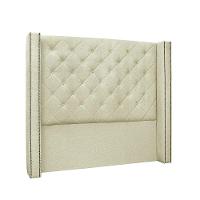 Cabeceira Vicenza Cama Box King 195 Cm Linho Rustico Natural - 1