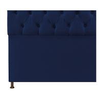 Cabeceira Sofia 195 Cm King Size Suede Azul Marinho - 2