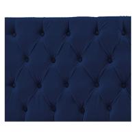 Cabeceira Sofia 195 Cm King Size Suede Azul Marinho - 3