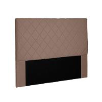 Cabeceira Dubai Para Cama Box King 195cm Suede - D'Rossi Caramelo - 1