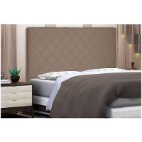 Cabeceira Dubai Para Cama Box King 195cm Suede - D'Rossi Caramelo - 4