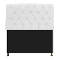 Cabeceira Lady e Recamier Félix 160 Cm Queen Size Branco - 13