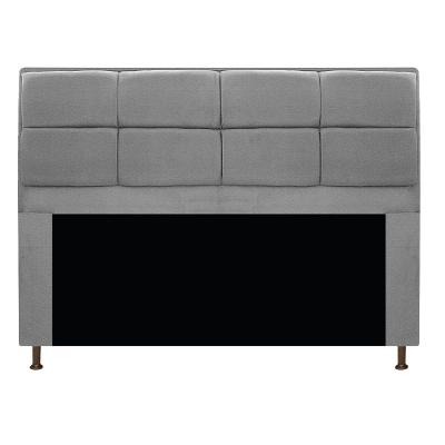 Cabeceira Munique 195cm King Size Cinza