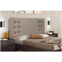 Cabeceira Gênova Para Cama Box King 195 Cm Linho - D'rossi Cor Areia - 4