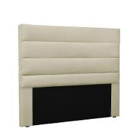 Cabeceira La Italiana Para Cama Box Queen 160 Cm Corino Bege - D'rossi - 1