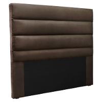 Cabeceira Solteiro 0,90m La Italiana Veludo Marrom - Pallazio - 1