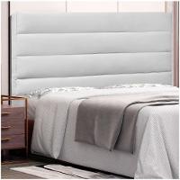 Cabeceira La Italiana Para Cama Box Solteiro 90 Cm Corino - D'rossi Cor Branco - 3