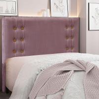 Cabeceira Queen 1,60m Genova Veludo Pallazio Uva - 4