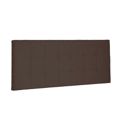 Cabeceira Painel Verona Casal 140cm Suede Café