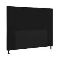 Cabeceira Cama Box Casal 140cm Corino Preto - 4