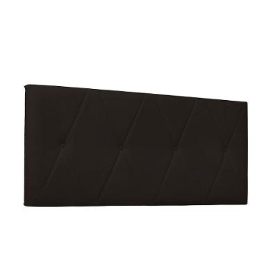 Cabeceira Aquilla Cama Box Queen 160 Cm Corino Marrom