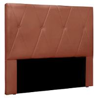 Cabeceira Casal 1,40m Aquilla Veludo Cobre - Pallazio - 1
