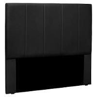 Cabeceira King 1,95m Ravenna Veludo - Pallazio Cor Preto - 1