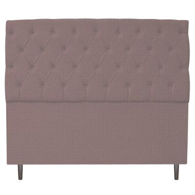 Cabeceira 195cm King Size Linho Rosê