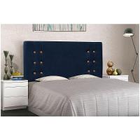 Cabeceira Gênova Para Cama Box King 195 Cm Suede - D'rossi Cor Azul Marinho - 4