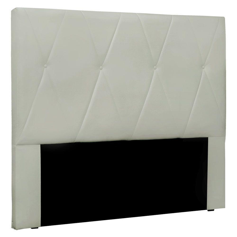 Cabeceira King 1,95m Aquilla Veludo Cinza Prata - Pallazio - 1