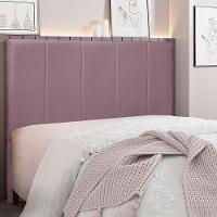 Cabeceira Solteiro 0,90m Ravenna Veludo - Pallazio Cor Uva - 7