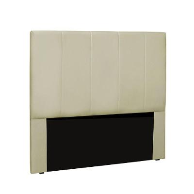 Cabeceira Arizona Cama Box Queen 160 Cm Corino Bege