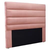 Cabeceira Queen 1,60m La Italiana Veludo Rosa - Pallazio - 1