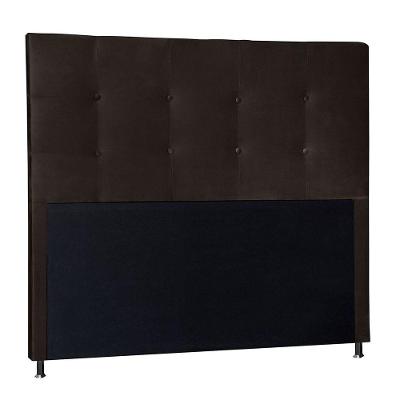 Cabeceira Solteiro 0,90m Berlim Suede Marrom