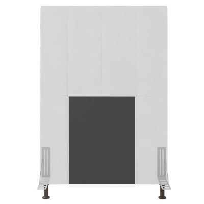 Cabeceira Cama Box Solteiro 90cm Corino Branco
