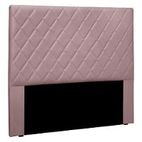 Cabeceira Casal 1,40m Esmeralda Veludo - Pallazio Lilás - 1