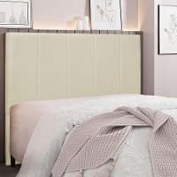 Cabeceira Queen 1,60m Ravenna Veludo - Pallazio Cor Bege - 7