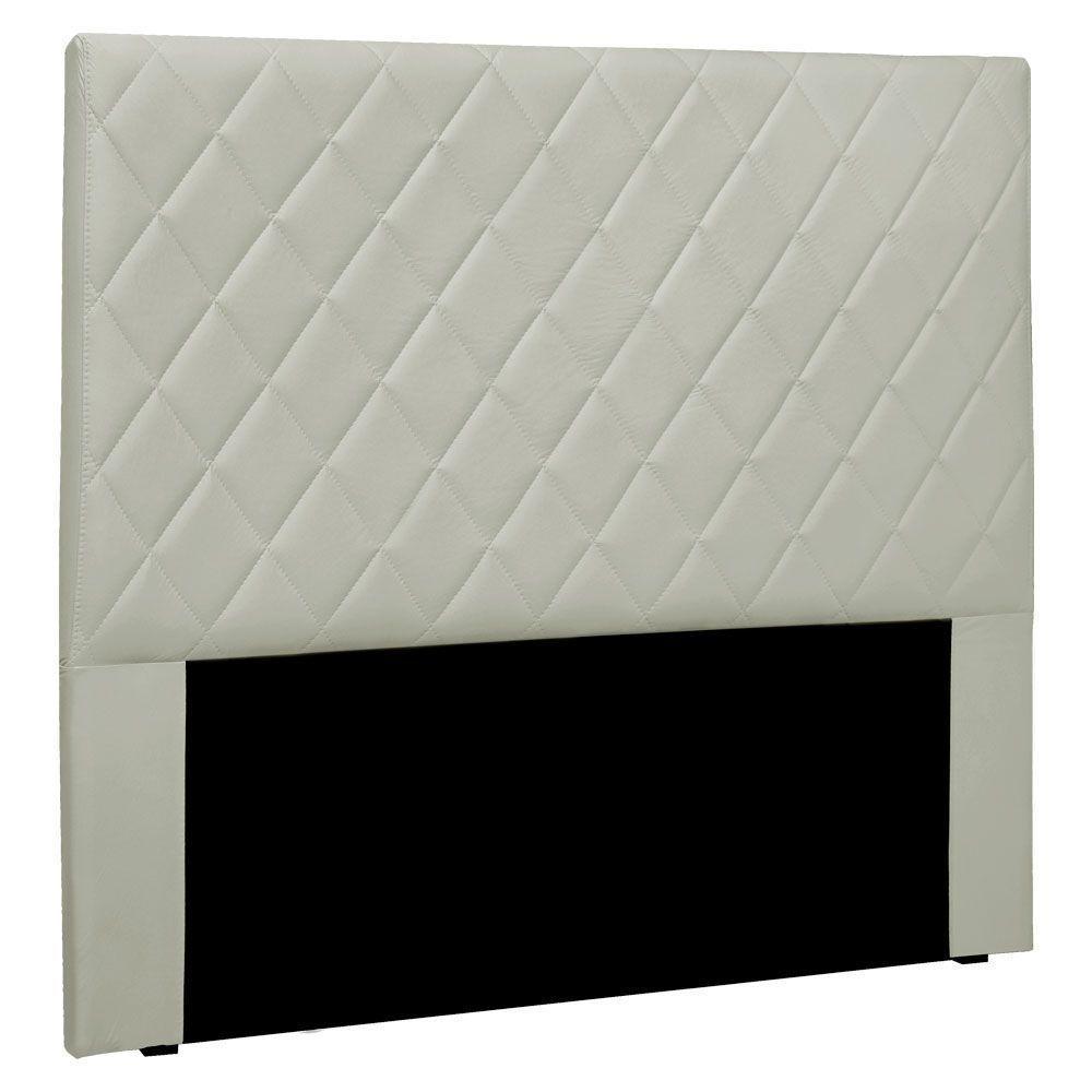 Cabeceira King 1,95m Esmeralda Veludo Cinza Prata - Pallazio - 1