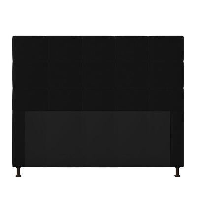Cabeceira Cama Box Casal 140cm Corino Preto