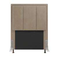 Cabeceira Opala Cama Box Solteiro 90cm Suede Bege - 5