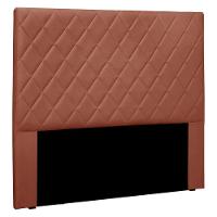 Cabeceira Queen 1,60m Esmeralda Veludo Cobre - Pallazio - 1