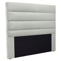 Cabeceira King 1,95m La Italiana Veludo Cinza Prata - Pallazio - 1