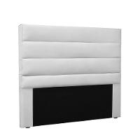 Cabeceira Para Cama Box Queen 160cm Corino Branco - 1