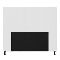 Cabeceira Cama Box Casal 140cm Corino Branco - 1