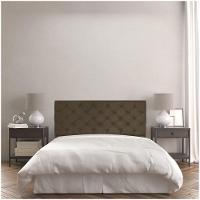 Cabeceira Painel Capitonê Solteiro 0,90m Jade Suede Cor Marrom - 6