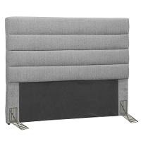 Cabeceira Casal 140Cm Greta Linho Cinza - 1