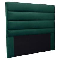 Cabeceira King 1,95m La Italiana Veludo Verde Floresta - Pallazio - 1