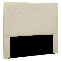 Cabeceira Queen 1,60m Esmeralda Veludo - Pallazio Bege - 1