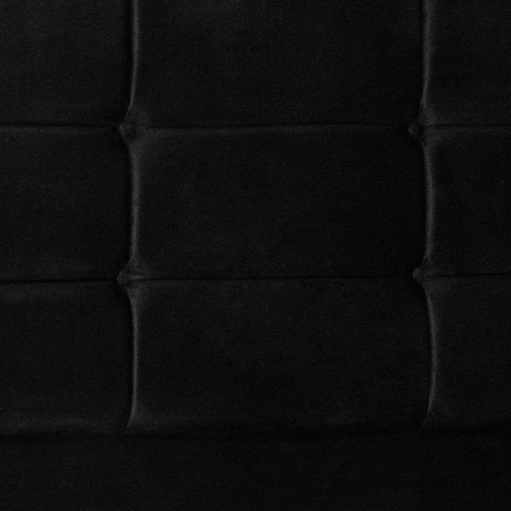 Cabeceira Casal 1,40m Toquio Suede Preto Dal Poz Estofados - 4